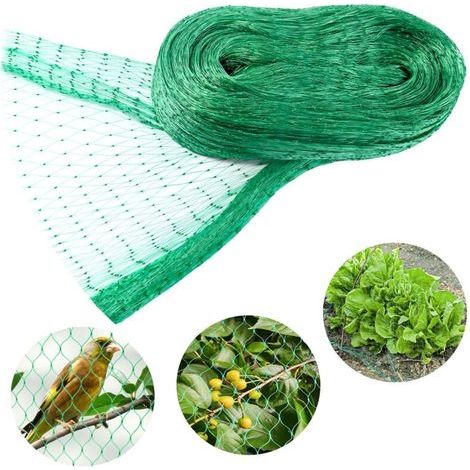 Filet Anti Oiseaux 6m X 10m, Filet Anti Pigeon,Filet Oiseaux Protégez Arbres Fruitiers Cerisier et Fraisier des Dommages Causés par Les Oiseaux