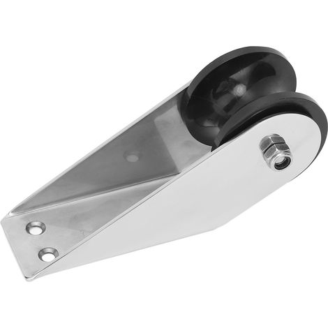 Poulie d'ancrage renforcée en acier inoxydable 316, accessoire de levage pour bateau et navire (1/5)