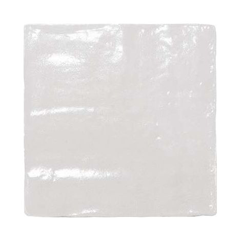 Eiffel Art Construction – Carrelage mural effet zellige bejmat satin gris clair 10x10 cm – Finition satinée – Bords irréguliers – Collection Mallorca (1/2)