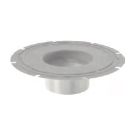 Verlängerung 157/1.4301 mit Klebeflansch/Höhe 154