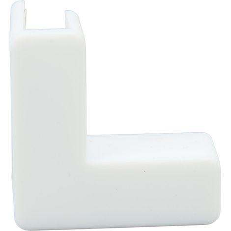20 Protections d'angle en L pour meubles, sécurité enfant, coins de table renforcés, blanc - lot de 20 pièces (1/5)