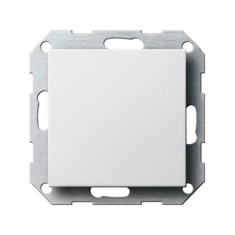 Gira Zentralplatte Blindabd reinweiß mit System 55 026827 Schraubbef (1/5)