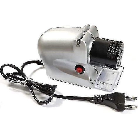 Affûteur de couteaux électrique, affûteur de couteaux de cuisine, base antidérapante, compatible avec les couteaux, ciseaux et tournevis - Snngv (1/5)