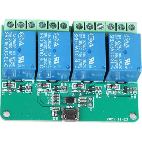 USB-HID-DC-36V-Steuerrelaismodul, Treiberfrei, Erweiterungsplatine für Computer und PC (1/5)