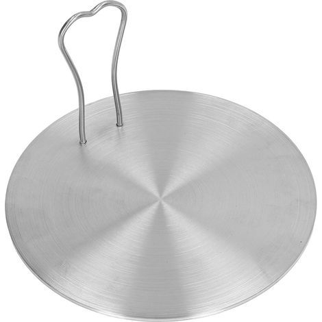 Wärmeverteilerplatte aus Edelstahl für Induktionskochfelder, Adapter für elektrisches Kochen, 15,5 cm (6,1 Zoll) Durchmesser, Größe 16, für private Küchen (1/5)