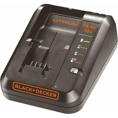 Caricabatteria BDC1A Qw 1A per Batterie 18 V 14 4 V Black+Decker (1/3)
