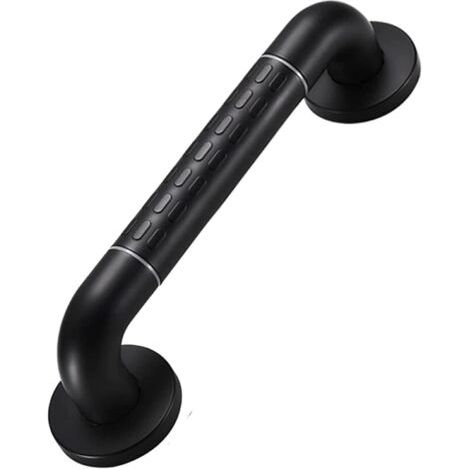 ABS Safety Grab Handle for Elderly, Wall Mounted Grab Handle for Toilet Bathroom Bathtub (15 Inch Black) (1/5)