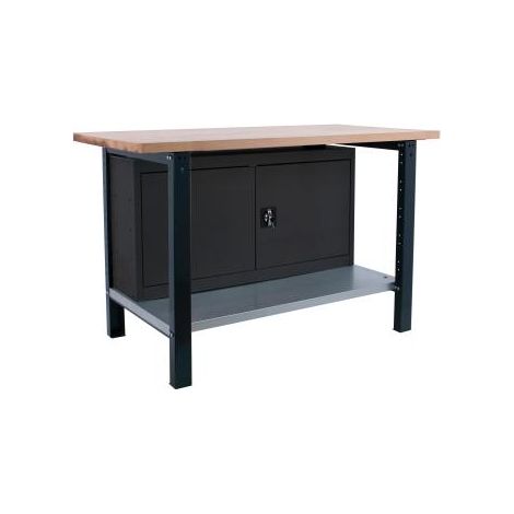 Arbeitstisch simon rack anthrazit 1500x750 mm