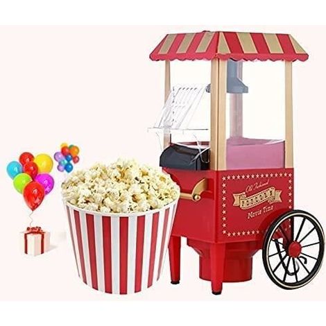 Machine à Pop-Corn électrique - Mini - Rouge - Machine de Cuisson de maïs