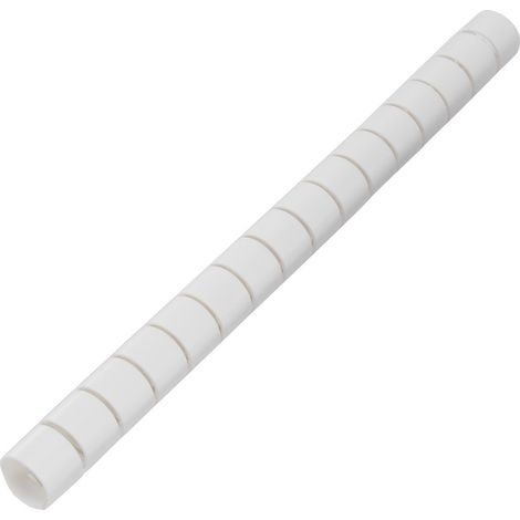TRU COMPONENTS 1593193 TC-MX-KLT32WE203 Spiralschlauch 32 mm (max) Weiß 5 m