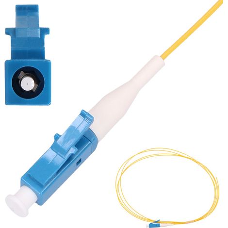 Extralink PIGTAIL LC/UPC SM 900UM G.657A 1.5M EASY-STRIP Kabel de Glasfaser 1,5 m FTTH G.657.A1 Gelb