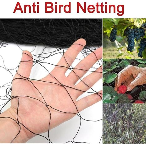 Filet anti-oiseaux Filet Anti-Oiseaux Filet de Volière Filet de Protection Jardin Bassin Robuste 10m x 4m filet de protection (1/5)