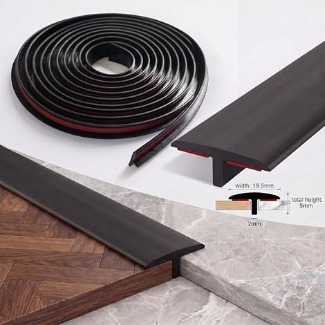 Transition Profile T-Shaped Self-Adhesive 3.5 m (1/3)