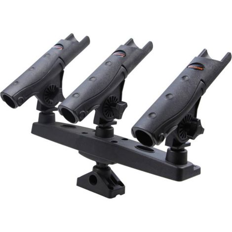 Heavy-Duty Adjustable Rod Holder, Adjustable Rod Support, Easy Assembly, Swivel Rod Holder for Yacht (1/5)