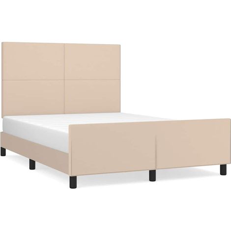 Maison Exclusive - Giroletto con Testiera Cappuccino 140x200 cm in Similpelle (1/5)