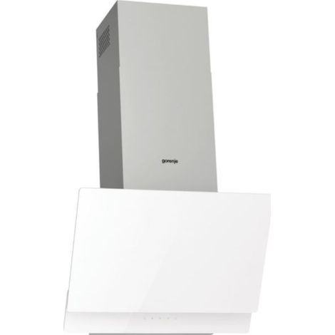 Campana extractora moderna blanca Gorenje WHI649EXGW