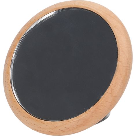 Miroir réfléchissant multidirectionnel rotatif pour l'observation du débit de café, permettant l'extraction visuelle et la mesure du débit. Compatible avec les porte-filtres sans fond. Noir. (1/5)