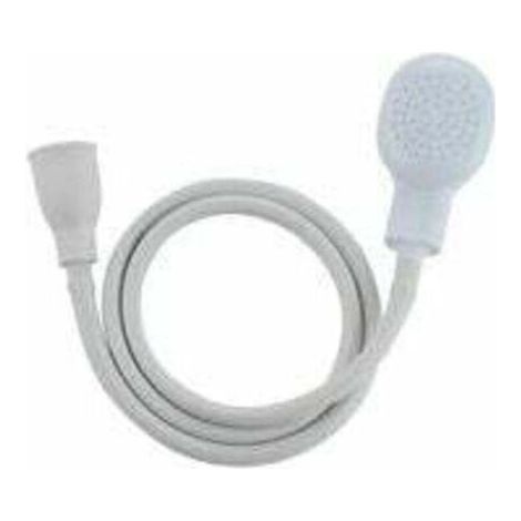 Douchette Robinet pour Mélangeur Plastique, Douchette Tuyau Lavabo Univers Adaptable sur Robinet, Douchette Coiffure à domicile, Bain Bébé, Animal, WC (1M/39.37inch) (1/4)