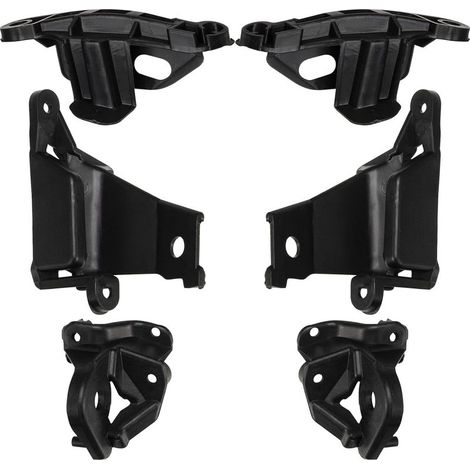 Kit de reparación de 6 piezas para soportes de faros delanteros para Peugeot 308 408 6212.E3 6212.E4 (delantero izquierdo y derecho) (1/5)