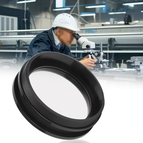 Lot de 2 lentilles d'objectif ultra-minces et haute transparence résistantes à l'huile pour microscope (1/5)