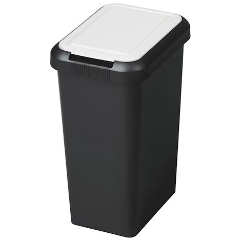 Poubelle Touch & Lift tri sélectif CEP - 45 litres - Blanc