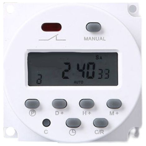 Affichage de texte PLC DC24V numérique 8 LED FX2N 10MR entrée analogique 2 voies Programmable avec câble de téléchargement USB vers TTL (1/5)