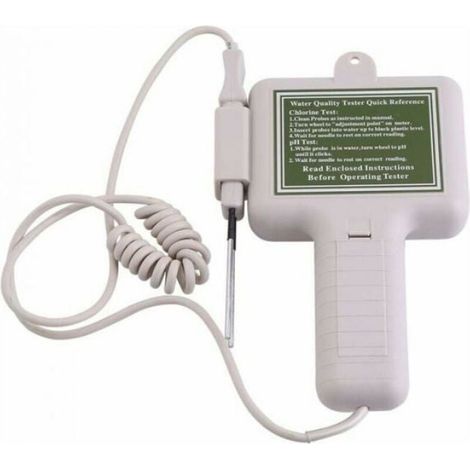 Testeur De Chlore Résiduel - Testeur De Ph Pour Piscine Et Spa - Analyseur Électronique D'eau - 1 Pièce (1/4)