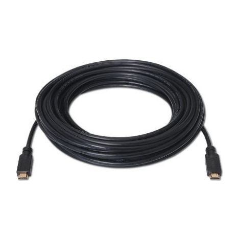 AISENS Cable HDMI V2.0 Premium alta velocidad / HEC 4k@60Hz 18Gbps con repetidor, A/M-A/M, Negro, 20 m (1/2)