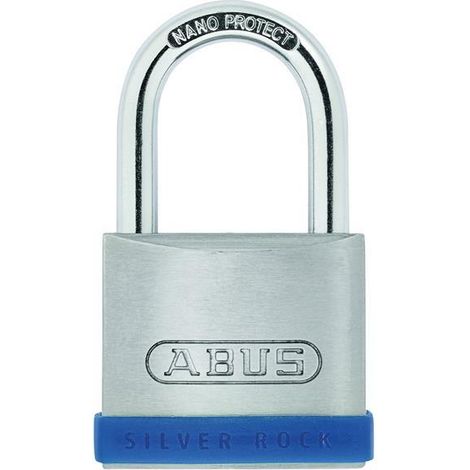 ABUS 79267 Silver Rock™ 5-Padlock, 45mm, Durable Mechanical Lock in Silver Finish