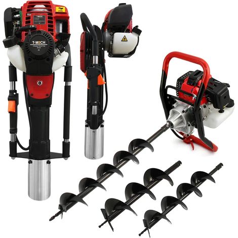 Earth Auger and 4 Stroke Post Driver