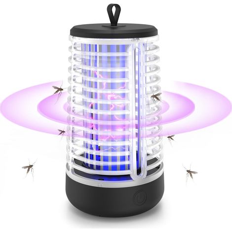 Professionnel Anti Moustique,Lampe Mouche Eléctrique, Piège à Insectes Volants Electrique, Tueur d'insectes pour Moustique Efficace pour Cuisine Salon Restaurant Fermes Entrepôts Hôpitaux (1/5)