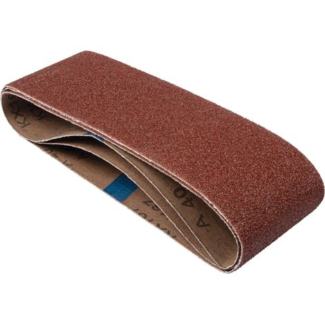 Nastro abrasivo Trend in ossido di alluminio 75 x 533 mm, 40 grana, AB/B75A/40A, Confezione da 3 (1/4)