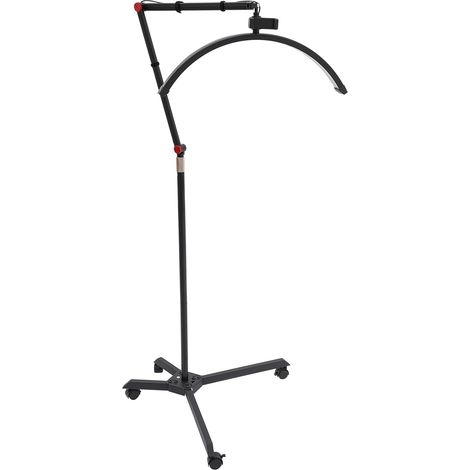 Lampe de Sol à LED Réglable avec Bras Articulé et Télécommande, Éclairage pour Extension de Cils et Soins de Beauté (1/5)