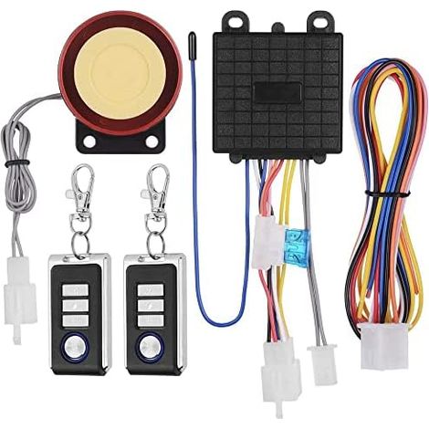Système de sécurité antivol pour Moto DC 12 V - Télécommande - Démarrage du Moteur - Anti-détournement - Démarrage à Distance (1/5)