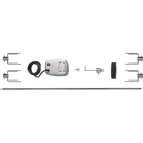 Napoleon – Rôtissoire barbecue PRO 665 – Longueur 66cm – Charge maximale 20kg – Pour cuisson précise et uniforme