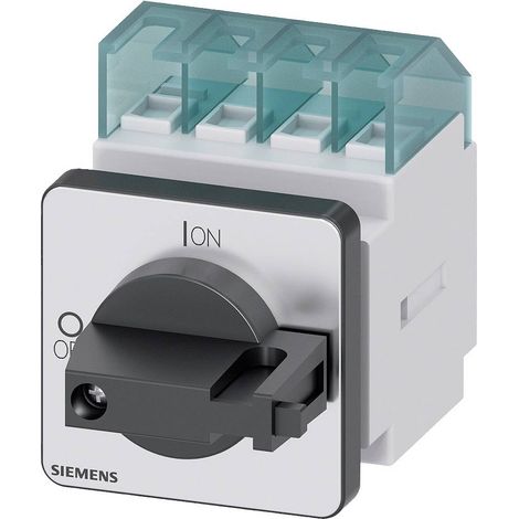 Interruttore-sezionatore Nero 3 poli 6 mm² 16 A 690 V/AC Siemens 3LD20220TK11 (1/3)