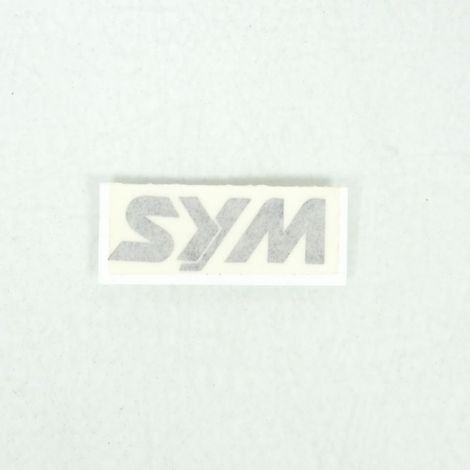 Autocollant SYM noir pour scooter Sym 50 Fiddle 2 2008-10 (1/3)