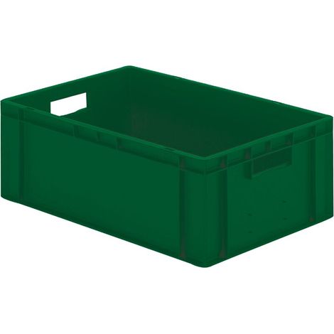 Transport-Stapelkästen, grün Maße in mm (BxTxH): 600 x 400 x 175