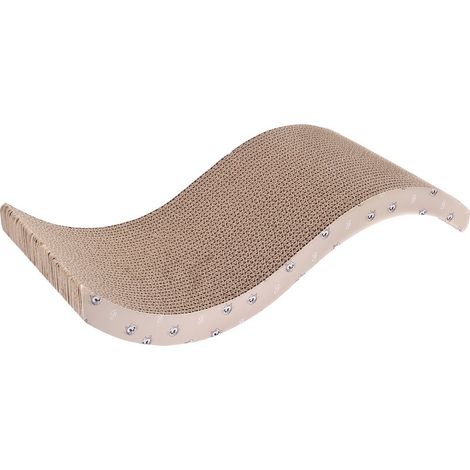 Tiragraffi modello Slide in cartone per gatti con bustina di catnip inclusa (1/2)