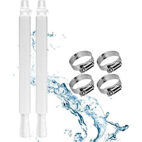 Tuyau de Rechange pour Pompe de Piscine Tuyaux de Piscine pour piscines creusées Kit de Tuyau de Rechange pour Piscine, Tuyau de Piscine pour piscines Hors Sol, Tuyau de Rechange (1/4)