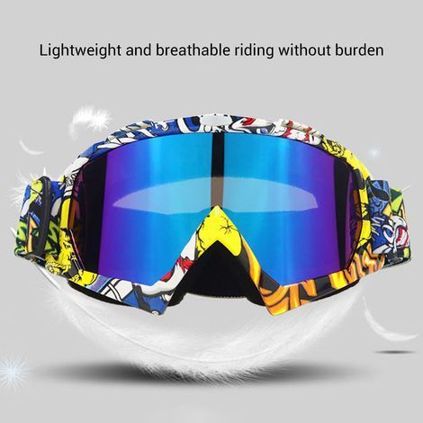 Motocross-Brille, winddichte Schutzbrille für Motorräder, Quads und Motocross (1/5)