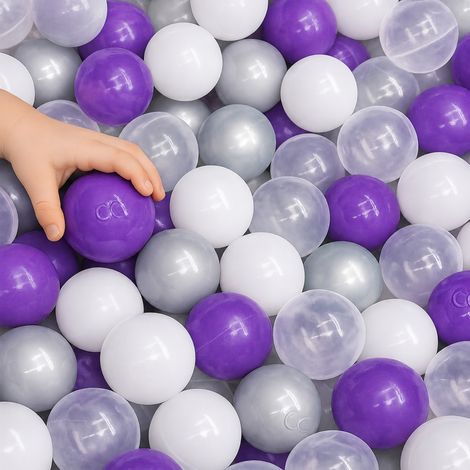 200 Bunte Bälle für Bällebad - 5,5cm Bällebad Bälle Kinder Spielbälle Bällepool (1/5)