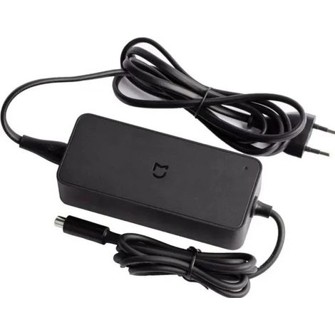 Chargeur compatible avec les trottinettes électriques Xiaomi. Compatible avec tous les modèles Xiaomi. Noir.