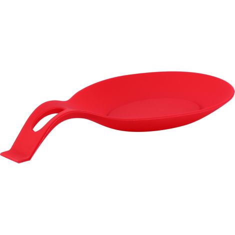Accessoires pour la maison Cuisine Cuillère en silicone Tapis de table isolant Sous-verre résistant à la chaleur Dr (1/5)