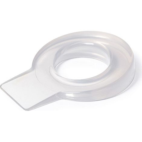 Tope de Cuña Estilo Decorativo Fabricado en TPS Acabado en Transparente Medidas 648215 mm Sistema de Fijación 1 Unidad -