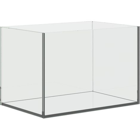 vidaXL Aquarium avec stockage Transparent 30 x 20 x 20 cm Verre