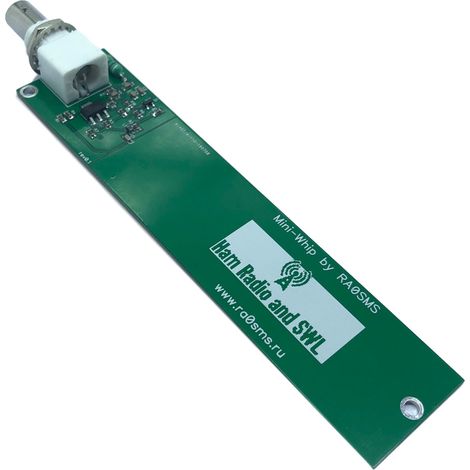 The active antenna mini-Whip 10 kHz - 30 MHz active antenna for SDR. (1/4)