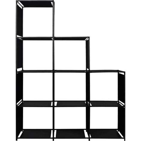 Maison Exclusive - Stufenregal 130×45×170 cm Stoff