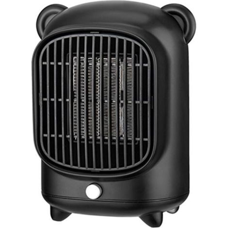 Chauffage portable, mini radiateur électrique de bureau 500 W, chauffage d'intérieur, ventilateur, chauffage électrique de jardin, poêle XXW (1/4)