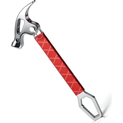 Marteau Charpentier Multifonction 500gr,Tête de Marteau Réglable, Monobloc, Anti-Rouille. (1/5)